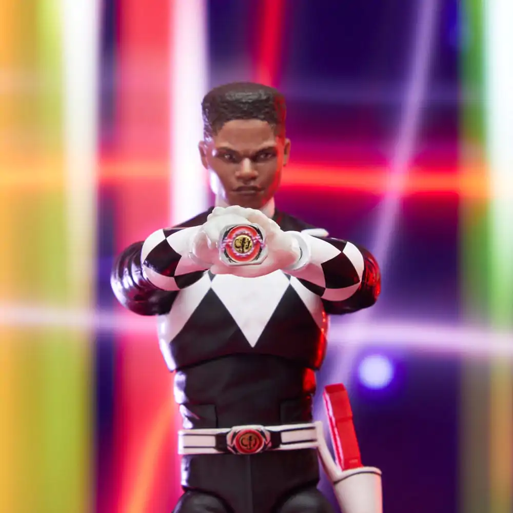 Power Rangers Lightning Collection Remastered Action Figure Mighty Morphin Black Ranger 15 cm product photo