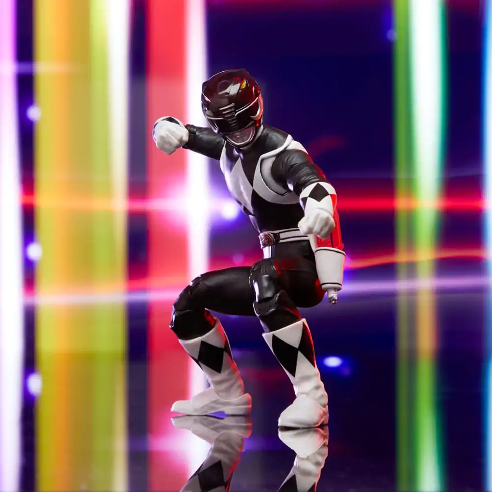 Power Rangers Lightning Collection Remastered Action Figure Mighty Morphin Black Ranger 15 cm product photo