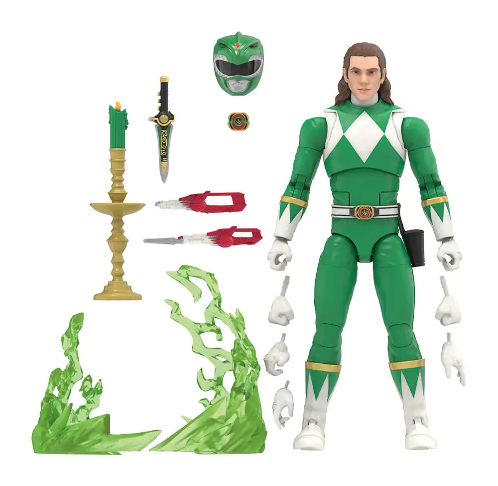Power Rangers Lightning Collection Remastered Action Figure Mighty Morphin Green Ranger 15 cm product photo