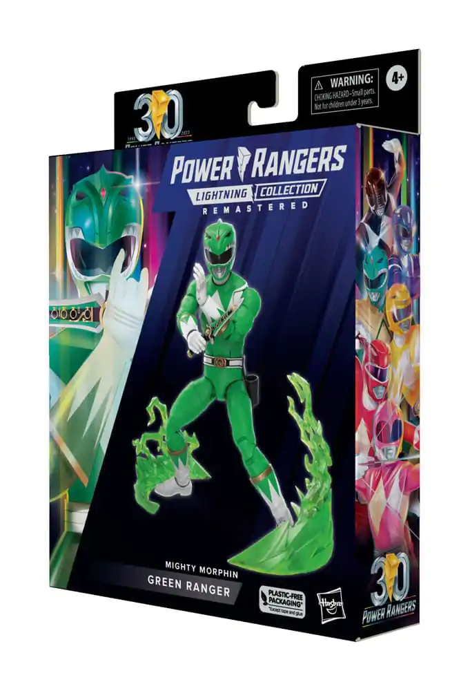 Power Rangers Lightning Collection Remastered Action Figure Mighty Morphin Green Ranger 15 cm product photo