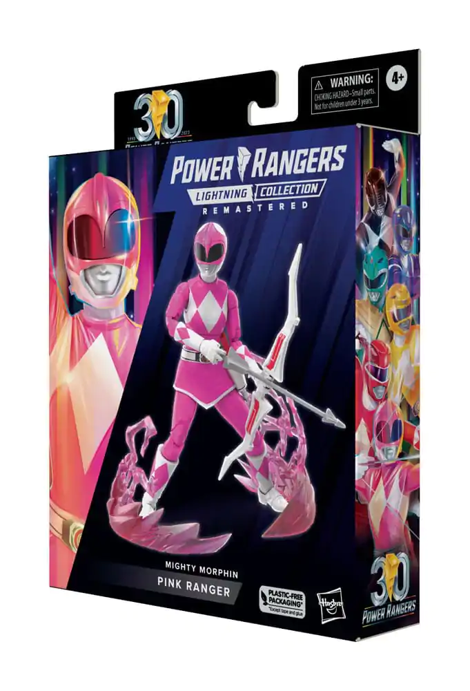 Power Rangers Lightning Collection Remastered Action Figure Mighty Morphin Pink Ranger 15 cm product photo