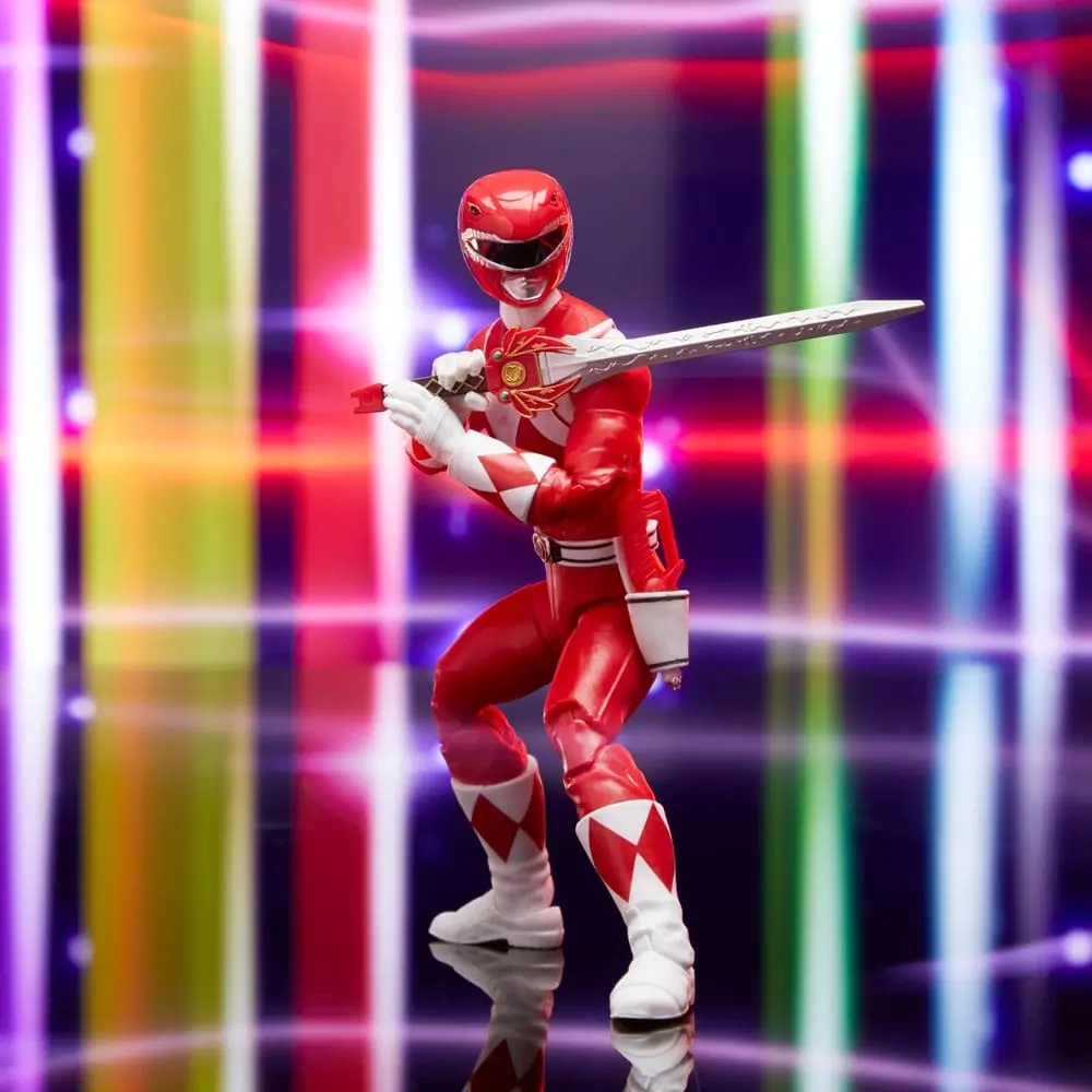 Power Rangers Lightning Collection Remastered Action Figure Mighty Morphin Red Ranger 15 cm product photo