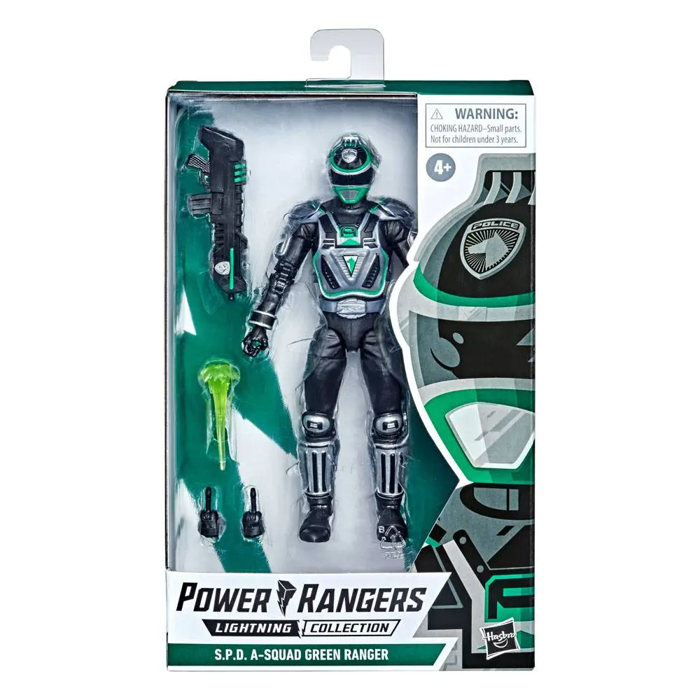 Power Rangers Lightning Collection Action Figure S.P.D. A-Squad Green Ranger 15 cm product photo