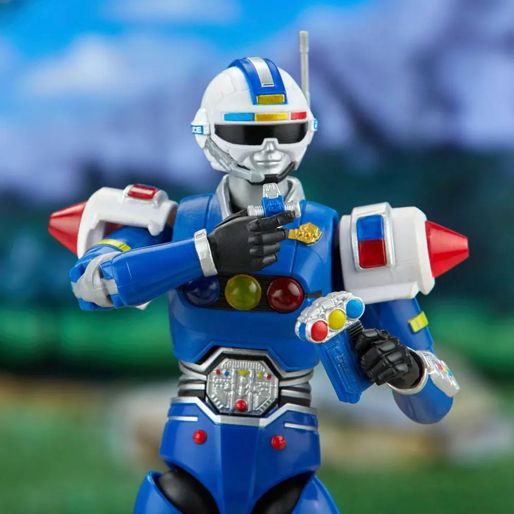 Power Rangers Lightning Collection Action Figure Turbo Blue Centurion 15 cm product photo