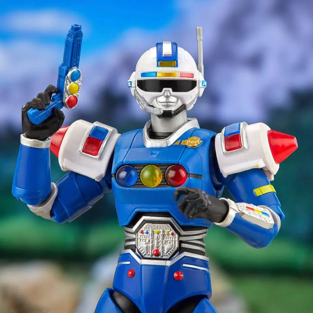 Power Rangers Lightning Collection Action Figure Turbo Blue Centurion 15 cm product photo