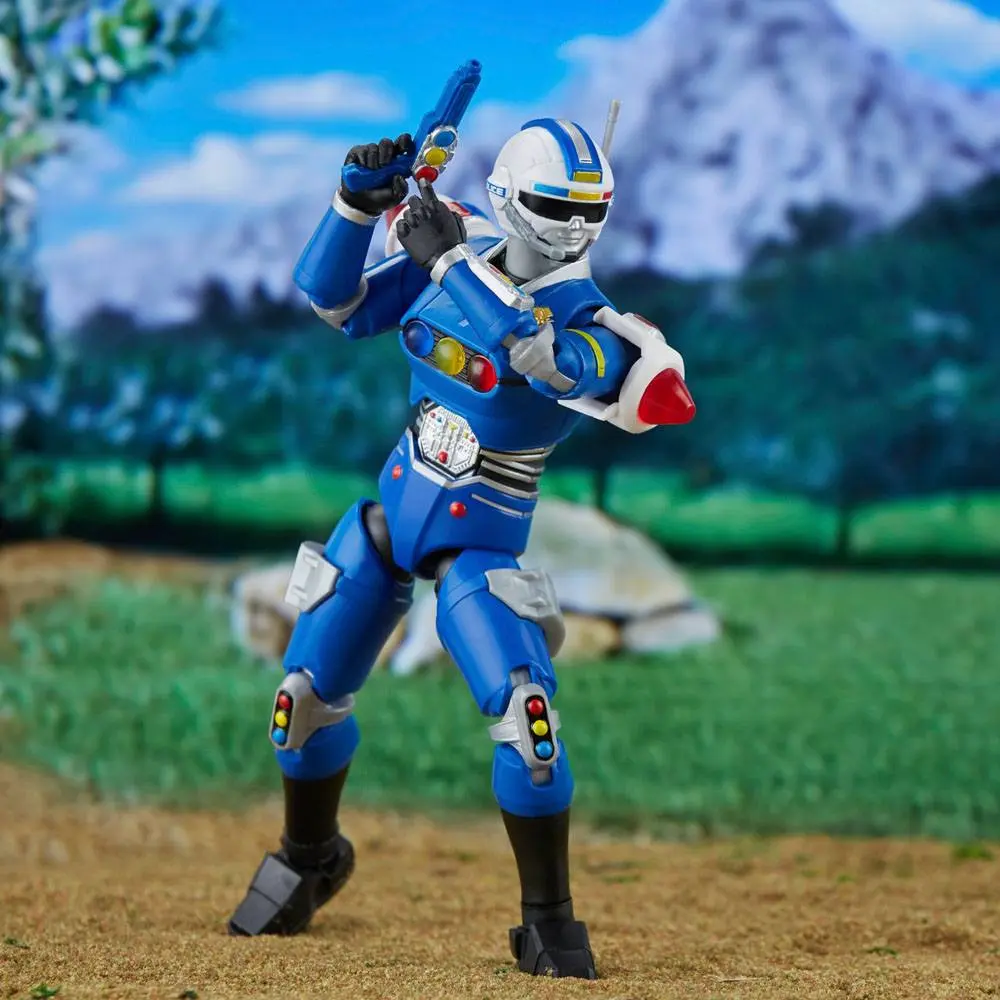 Power Rangers Lightning Collection Action Figure Turbo Blue Centurion 15 cm product photo
