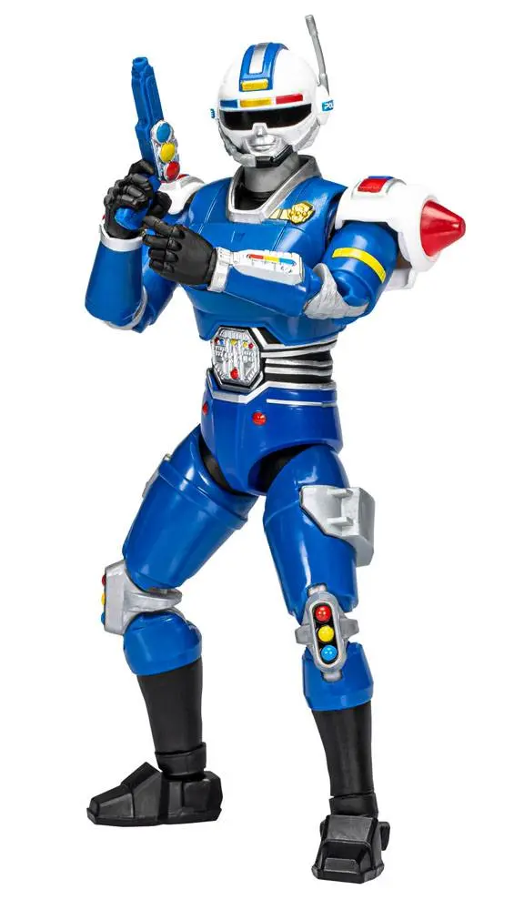 Power Rangers Lightning Collection Action Figure Turbo Blue Centurion 15 cm product photo