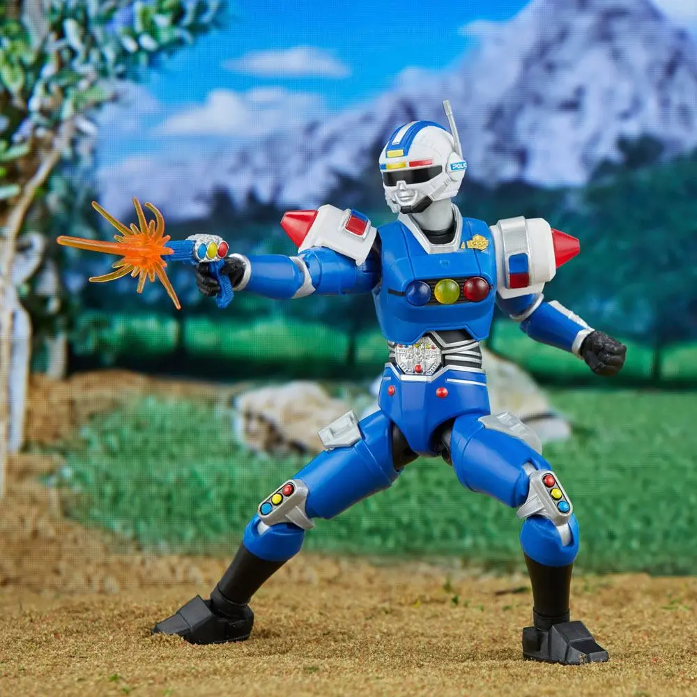 Power Rangers Lightning Collection Action Figure Turbo Blue Centurion 15 cm product photo