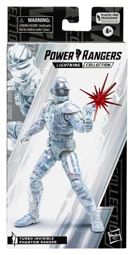 Power Rangers Lightning Collection Action Figure Turbo Invisible Phantom Ranger 15 cm product photo