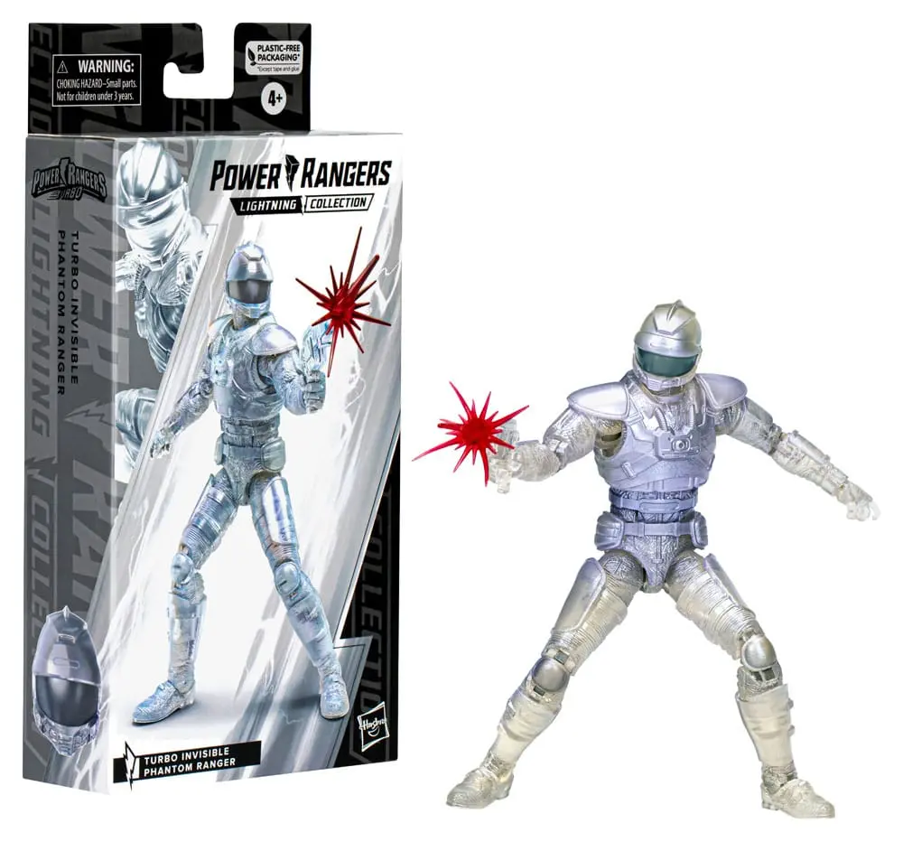 Power Rangers Lightning Collection Action Figure Turbo Invisible Phantom Ranger 15 cm product photo