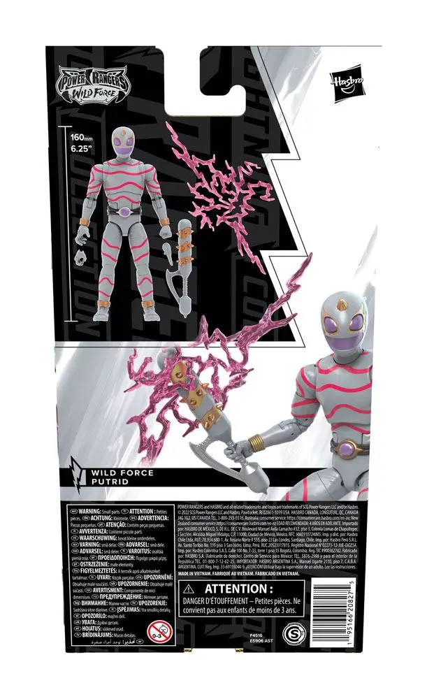 Power Rangers Lightning Collection Action Figure Wild Force Putrid 15 cm product photo