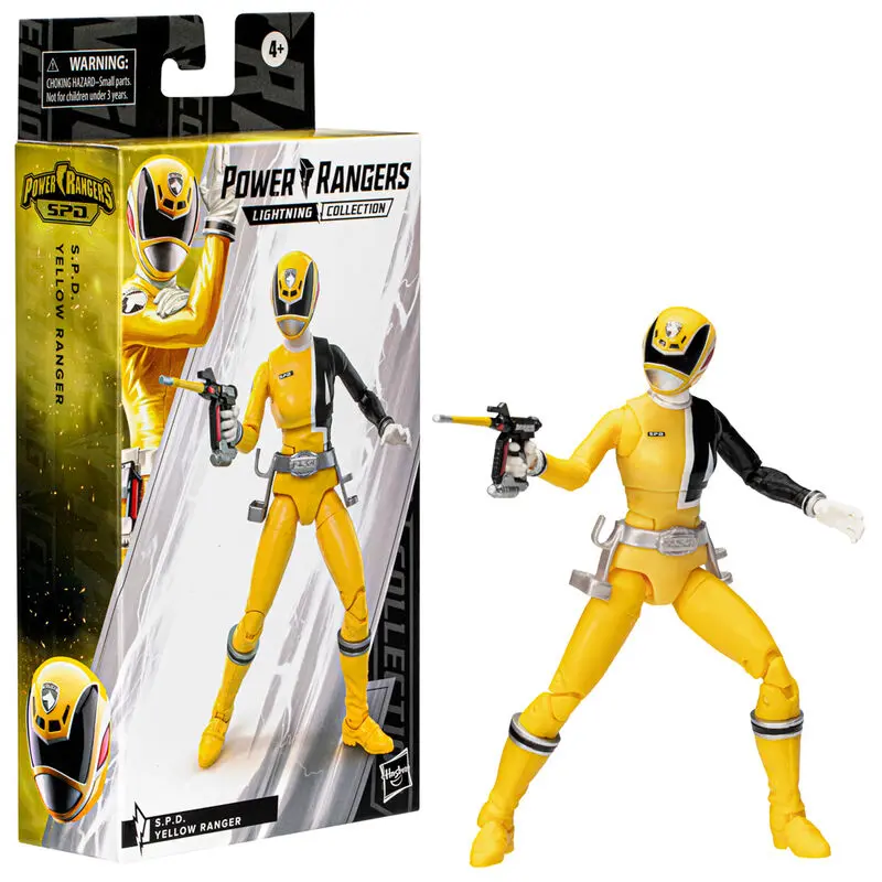 Power Rangers Lightning Collection Yellow Ranger S.P.D figure 15cm product photo