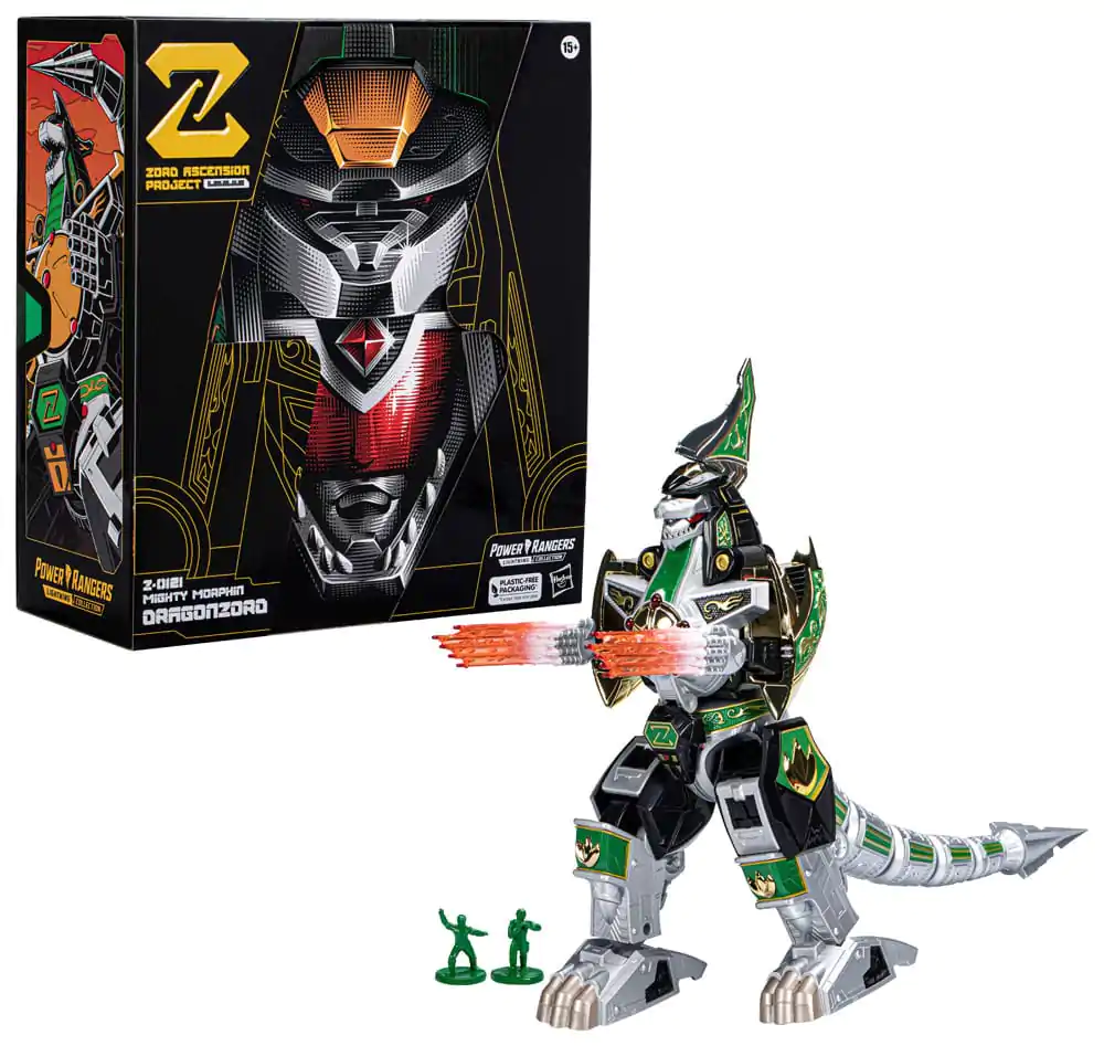 Power Rangers Lightning Collection Zord Ascension Project Action Figure Z-0121 Mighty Morphin Dragonzord 25 cm product photo