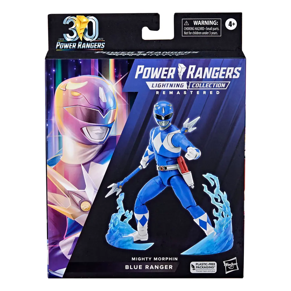 Power Rangers Ligtning Collection Action Figure Mighty Morphin Blue Ranger 15 cm product photo