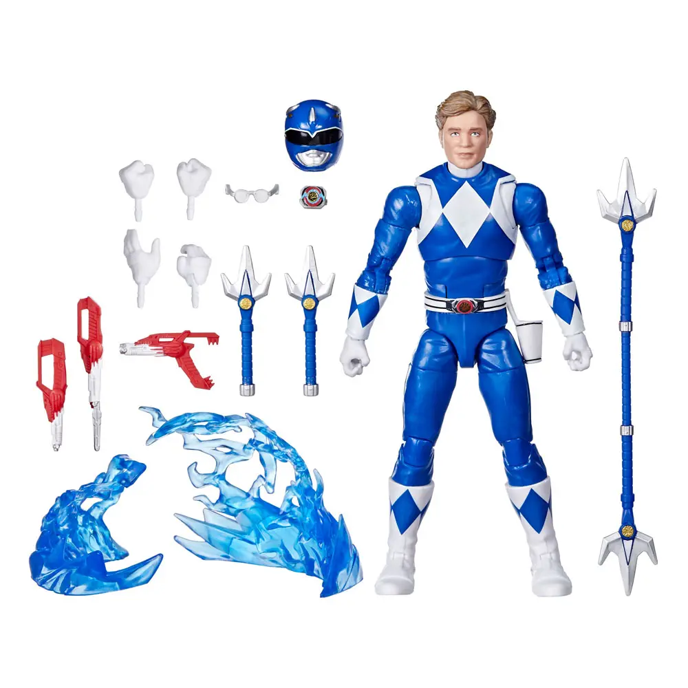Power Rangers Ligtning Collection Action Figure Mighty Morphin Blue Ranger 15 cm product photo