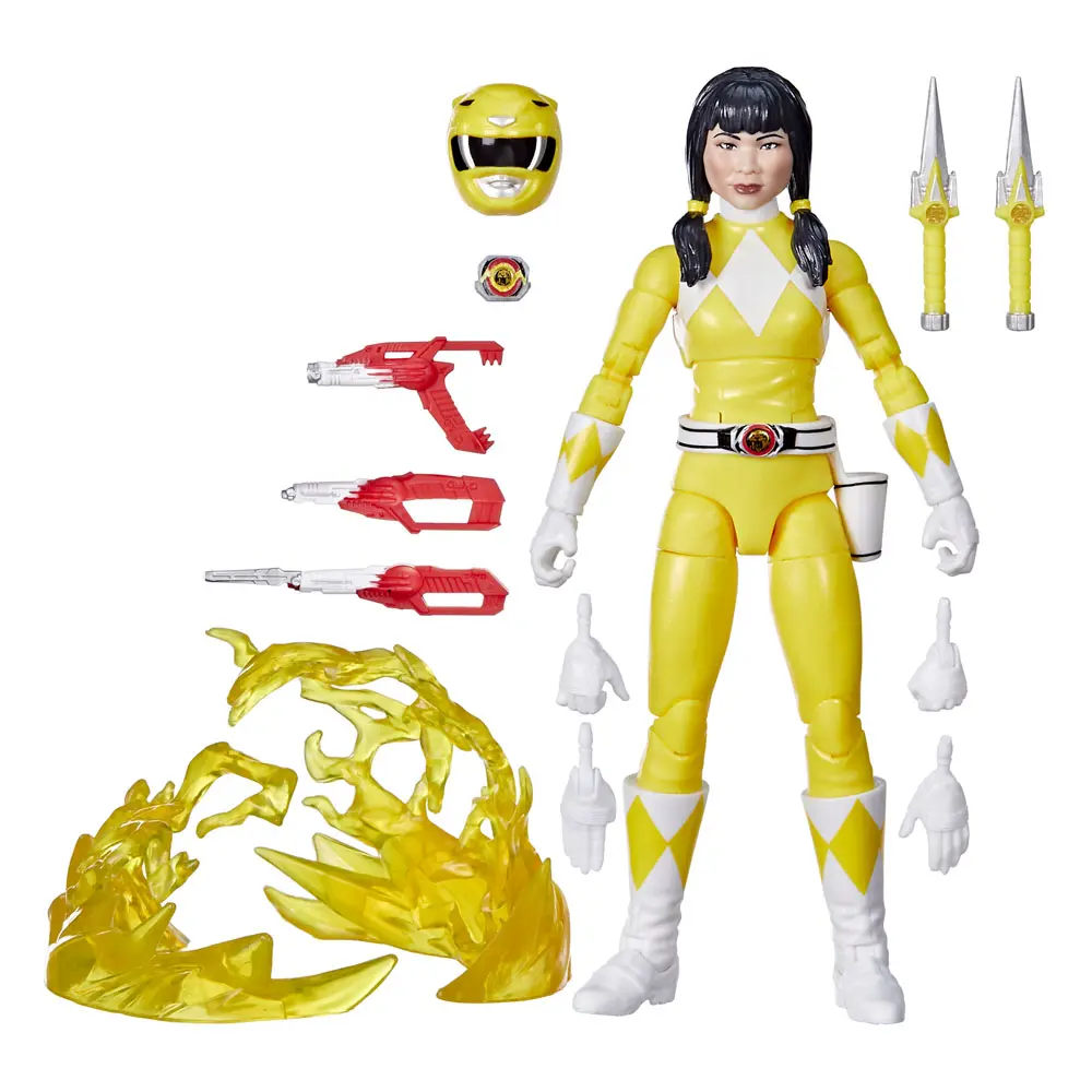 Power Rangers Ligtning Collection Action Figure Mighty Morphin Yellow Ranger 15 cm product photo