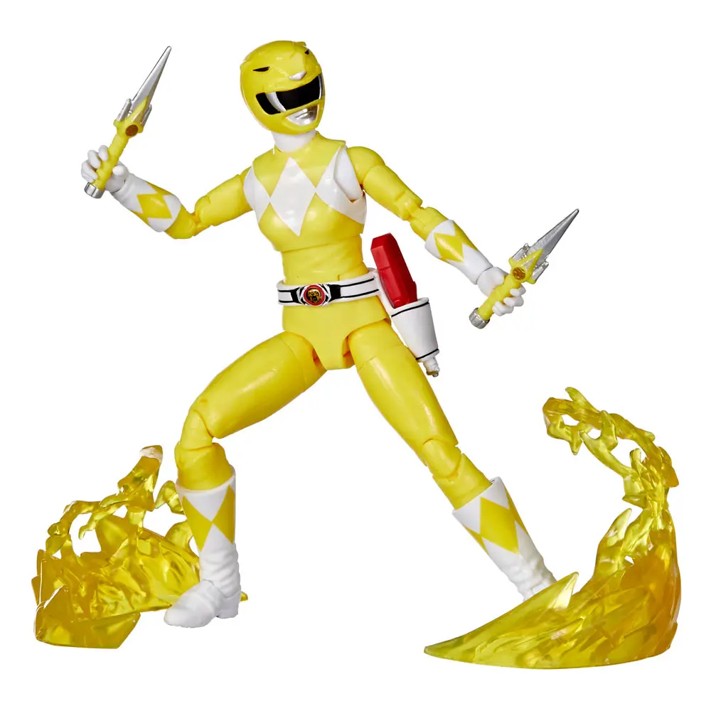 Power Rangers Ligtning Collection Action Figure Mighty Morphin Yellow Ranger 15 cm product photo