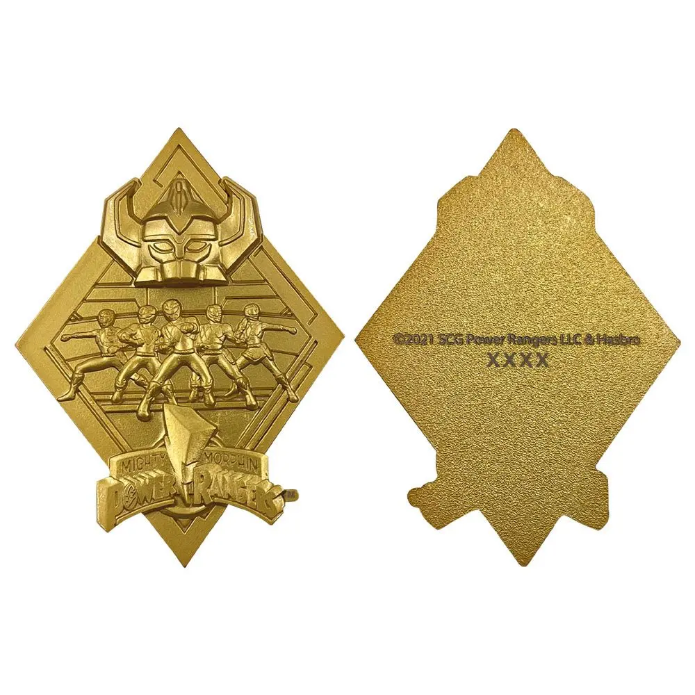 Power Rangers Medallion Limited Edition (gold plated) product photo