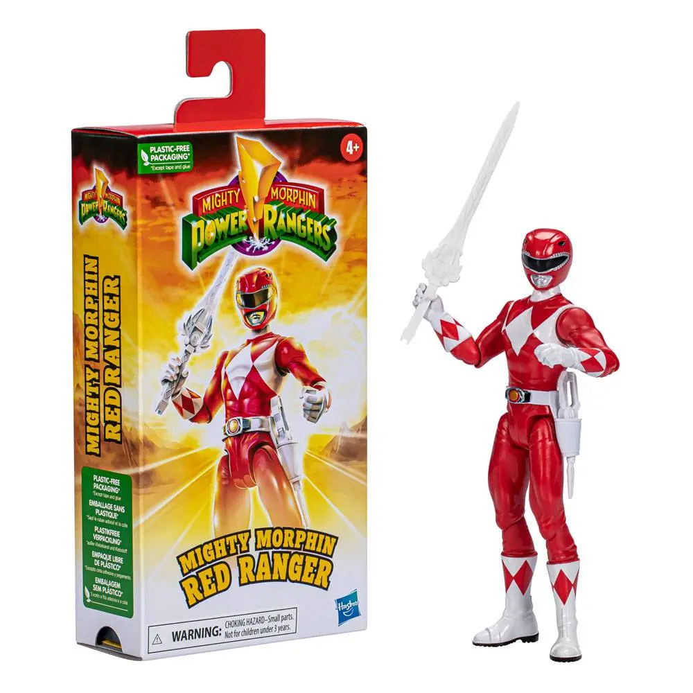 Power Rangers Action Figure Mighty Morphin Red Ranger 15 cm product photo
