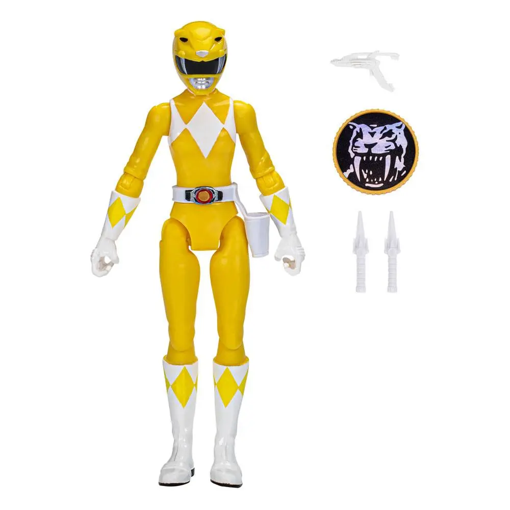 Power Rangers Action Figure Mighty Morphin Yellow Ranger 15 cm product photo