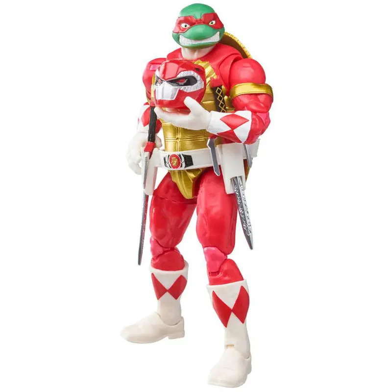 Power Rangers x TMNT Lightning Collection Action Figures 2022 Foot Soldier Tommy & Morphed Raphael termékfotó