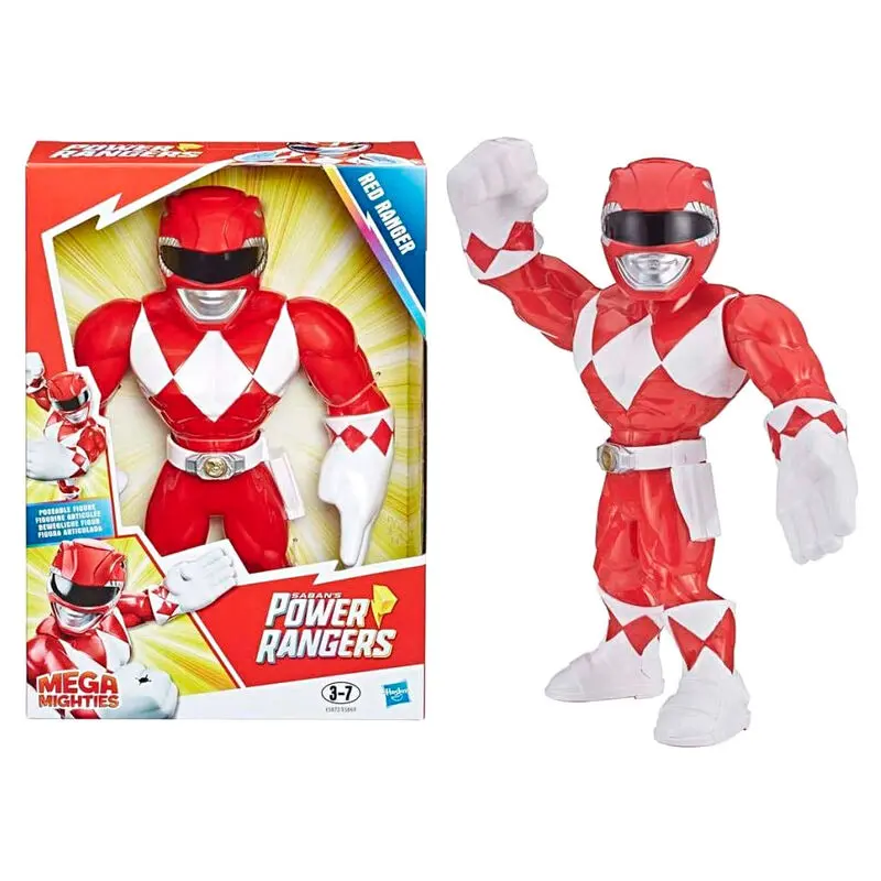 Power Rangers Red Ranger Mega Mighties figure 25cm product photo