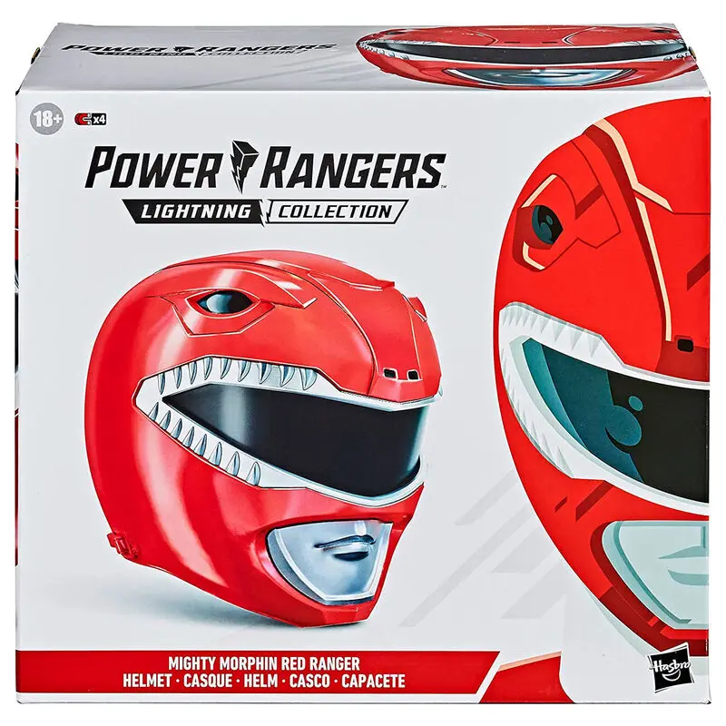 Power Rangers Red Ranger helmet product photo