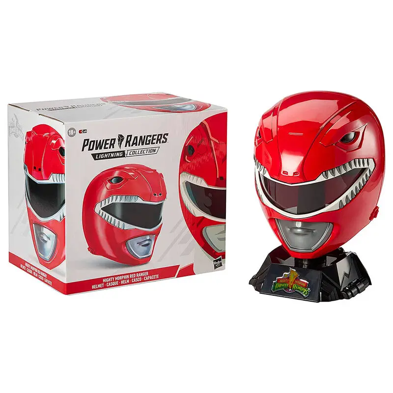 Power Rangers Red Ranger helmet product photo