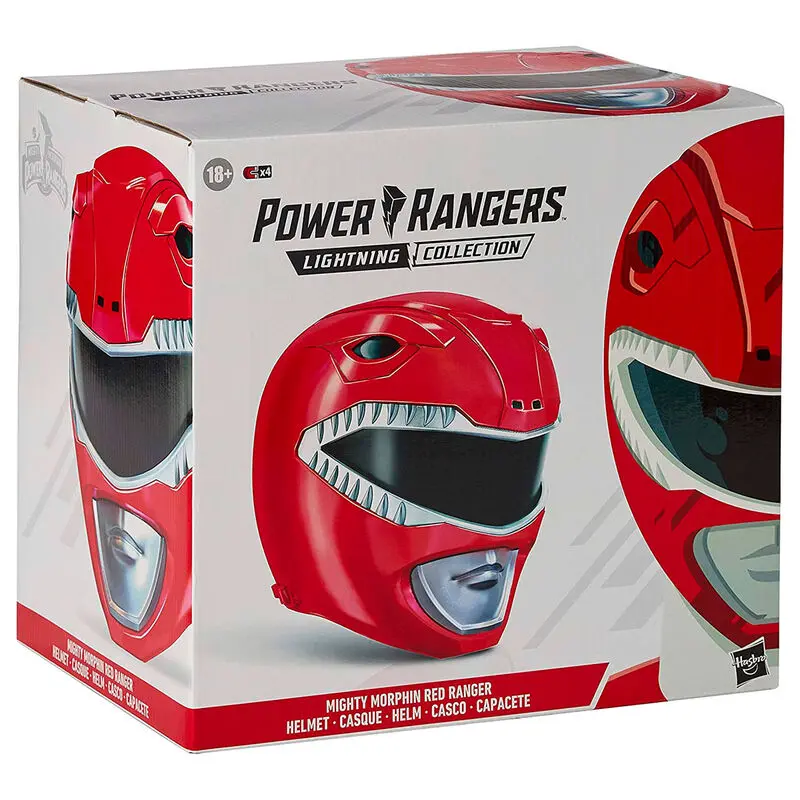 Power Rangers Red Ranger helmet product photo
