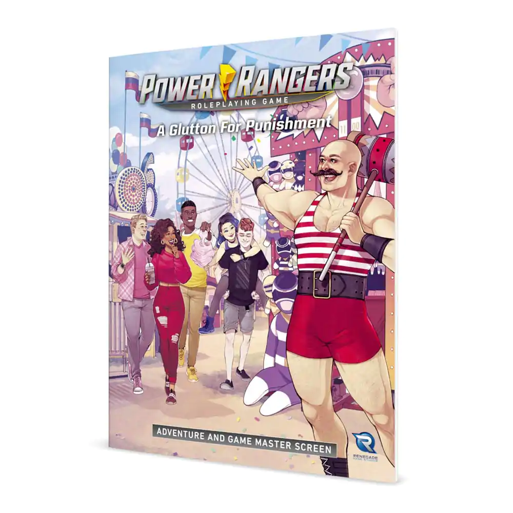 Power Rangers RPG book A Glutton for Punishment Adventure &amp; GM Screen *Englische Version* product photo