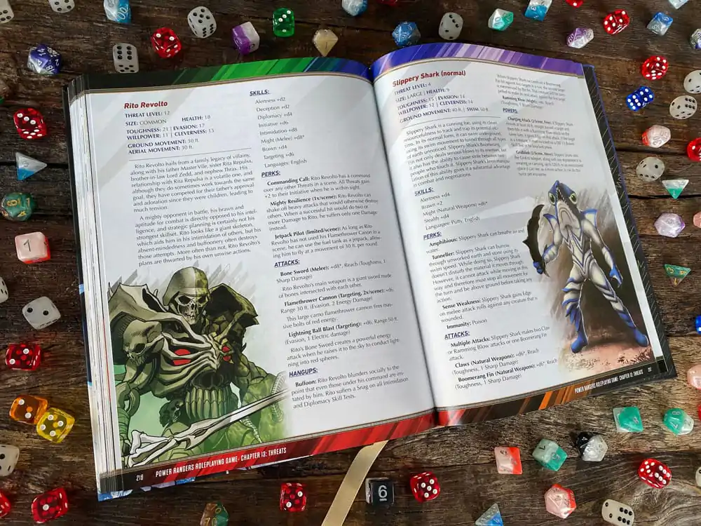Power Rangers RPG Rulebook Core *English Version* product photo