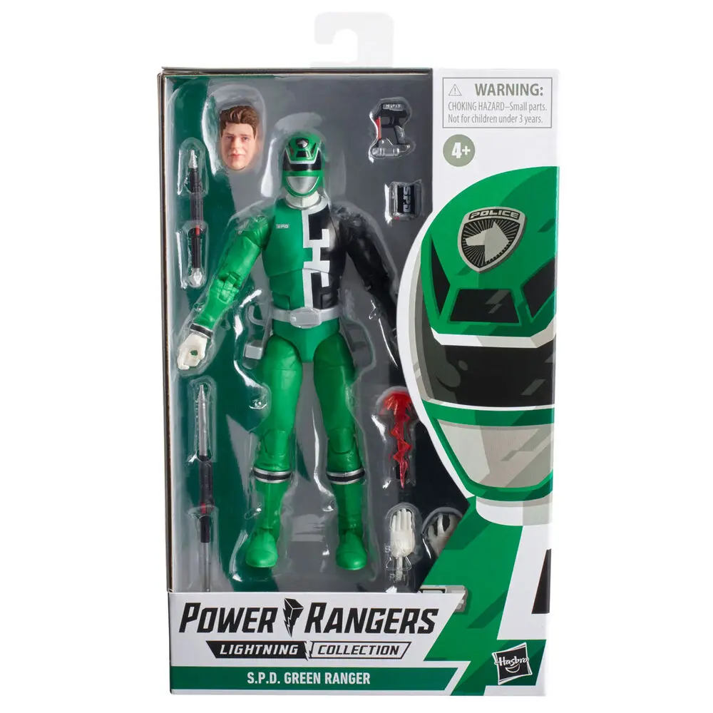 Power Rangers S.P.D. Green Ranger figure 15cm product photo