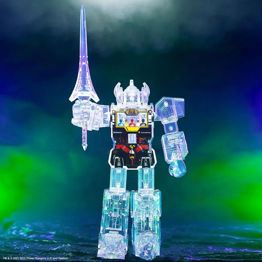 Power Rangers Action Figure Super Cyborg Cyborg Megazord (Clear) 28 cm product photo