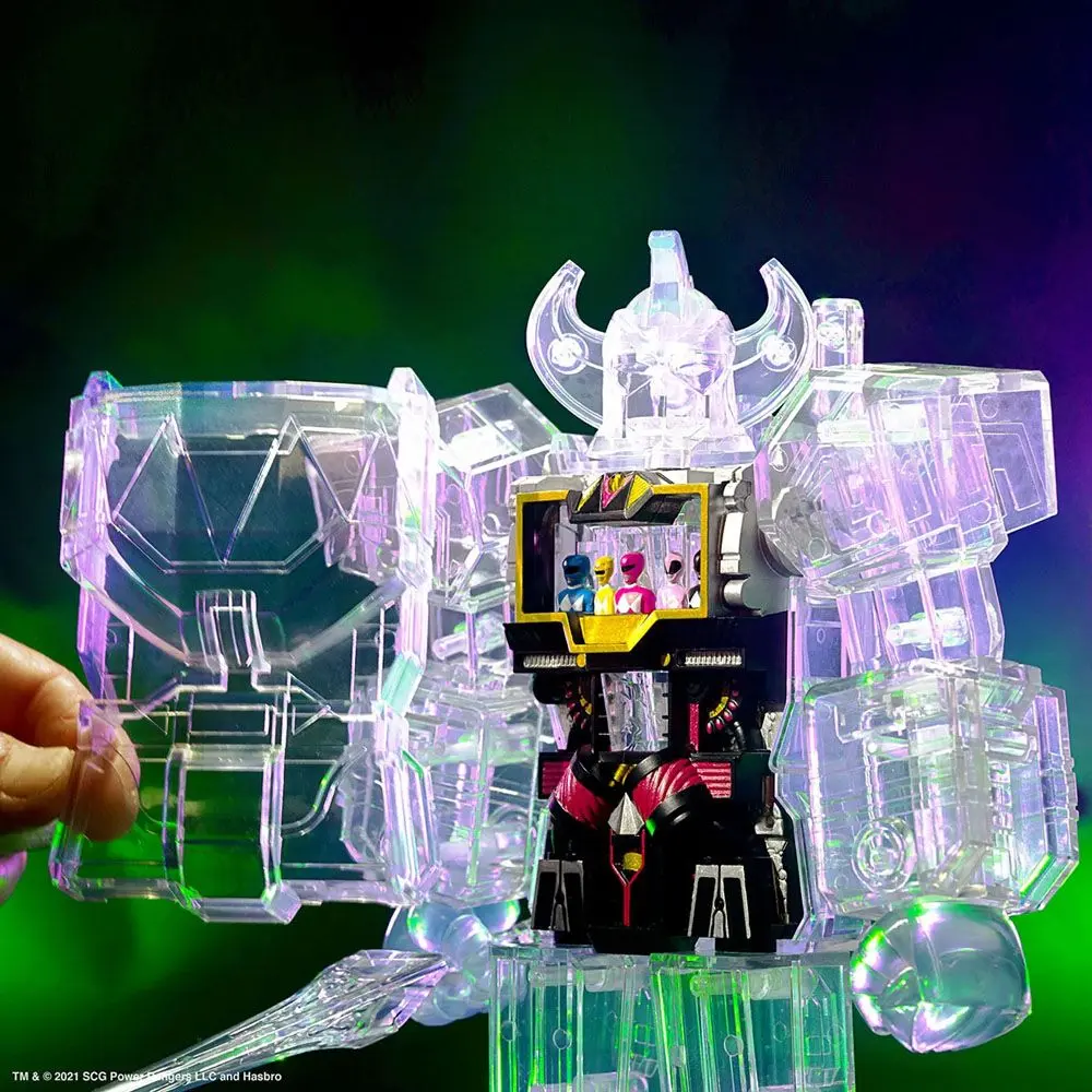 Power Rangers Action Figure Super Cyborg Cyborg Megazord (Clear) 28 cm product photo