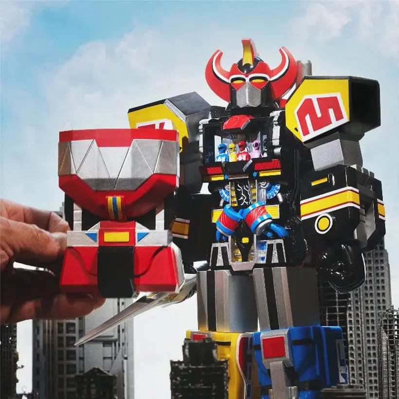 Power Rangers Action Figure Super Cyborg Cyborg Megazord (Clear) 28 cm product photo
