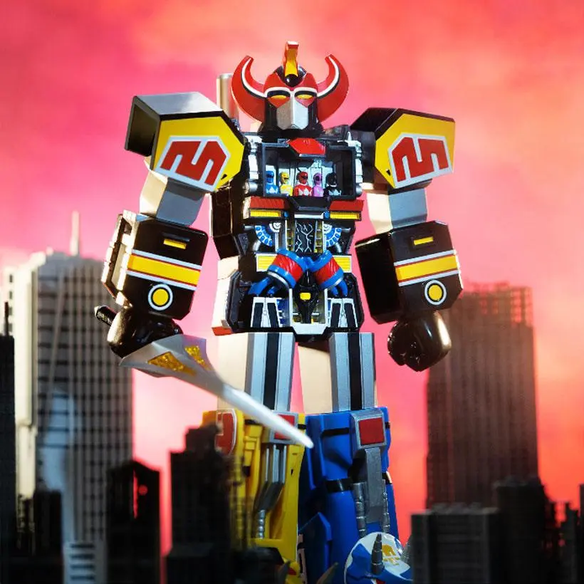 Power Rangers Action Figure Super Cyborg Cyborg Megazord (Clear) 28 cm product photo