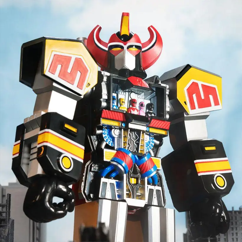 Power Rangers Action Figure Super Cyborg Cyborg Megazord (Clear) 28 cm product photo