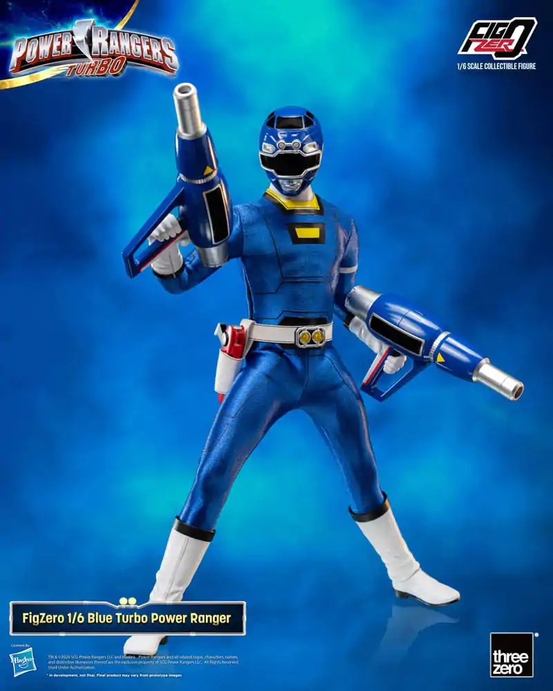 Power Rangers Turbo FigZero Action Figure 1/6 Blue Turbo Power Ranger 30 cm termékfotó