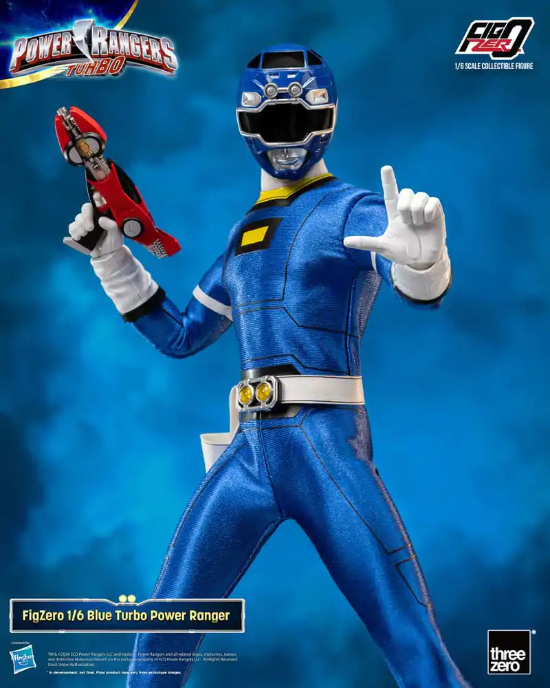 Power Rangers Turbo FigZero Action Figure 1/6 Blue Turbo Power Ranger 30 cm product photo