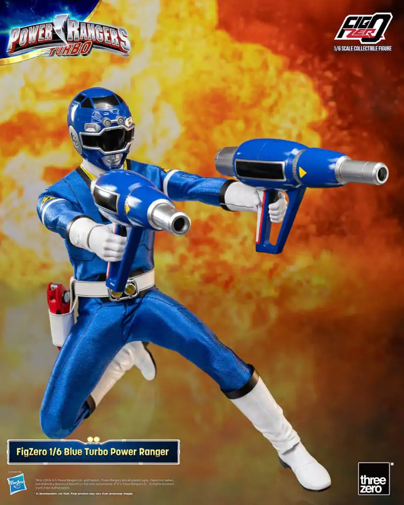 Power Rangers Turbo FigZero Action Figure 1/6 Blue Turbo Power Ranger 30 cm termékfotó