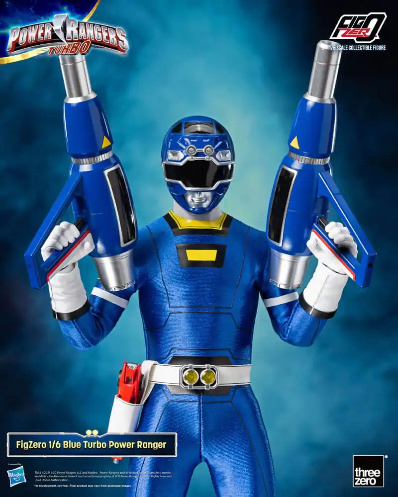 Power Rangers Turbo FigZero Action Figure 1/6 Blue Turbo Power Ranger 30 cm product photo