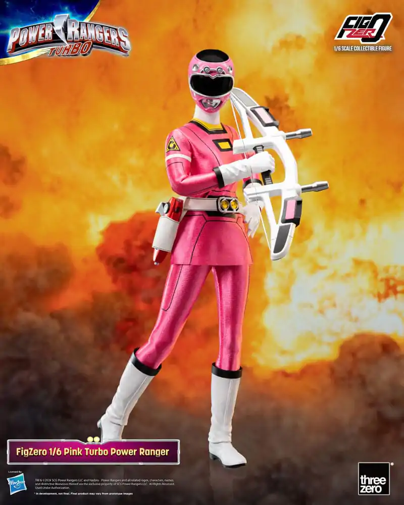 Power Rangers Turbo FigZero Action Figure 1/6 Pink Turbo Power Ranger 30 cm termékfotó