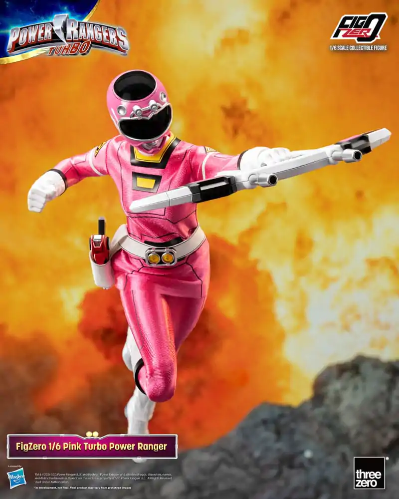 Power Rangers Turbo FigZero Action Figure 1/6 Pink Turbo Power Ranger 30 cm termékfotó