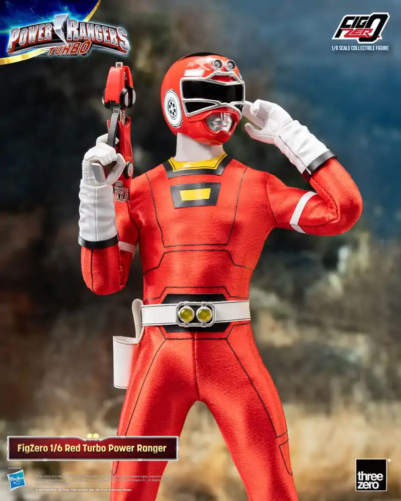 Power Rangers Turbo FigZero Action Figure 1/6 Red Turbo Power Ranger 30 cm product photo