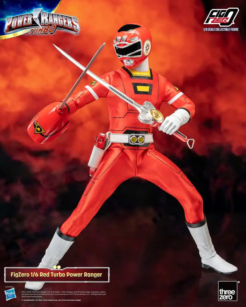 Power Rangers Turbo FigZero Action Figure 1/6 Red Turbo Power Ranger 30 cm product photo