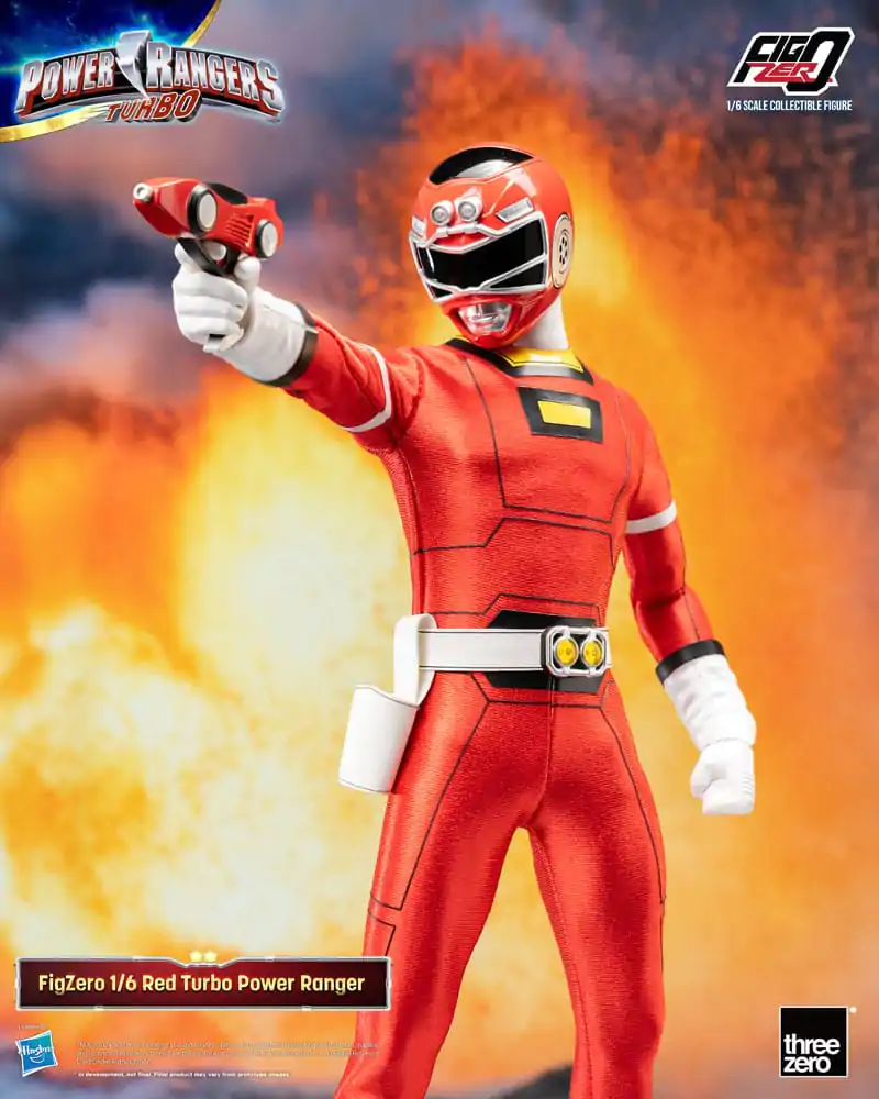 Power Rangers Turbo FigZero Action Figure 1/6 Red Turbo Power Ranger 30 cm termékfotó