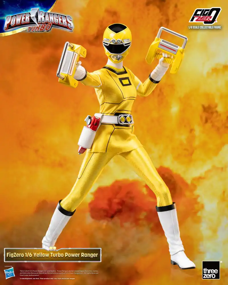 Power Rangers Turbo FigZero Action Figure 1/6 Yellow Turbo Power Ranger 30 cm product photo