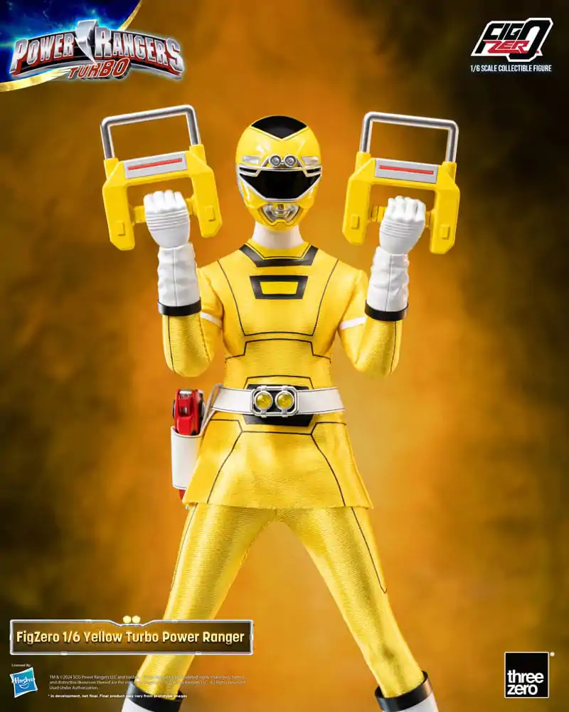 Power Rangers Turbo FigZero Action Figure 1/6 Yellow Turbo Power Ranger 30 cm termékfotó