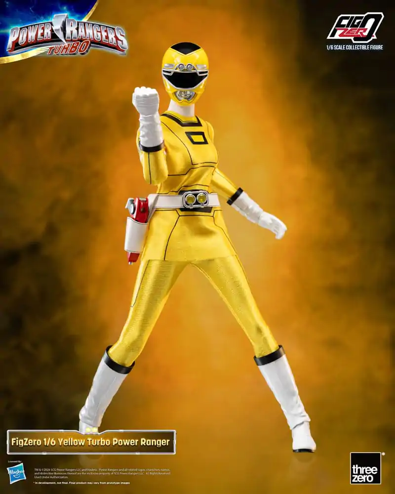 Power Rangers Turbo FigZero Action Figure 1/6 Yellow Turbo Power Ranger 30 cm product photo