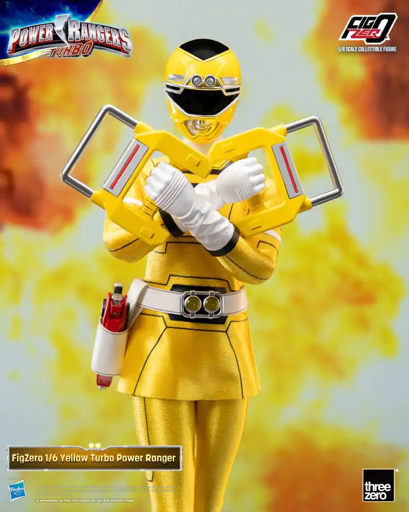 Power Rangers Turbo FigZero Action Figure 1/6 Yellow Turbo Power Ranger 30 cm product photo